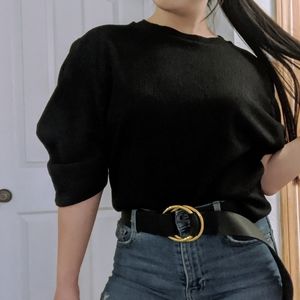 Zara Trafaluc Puff Sleeve Top